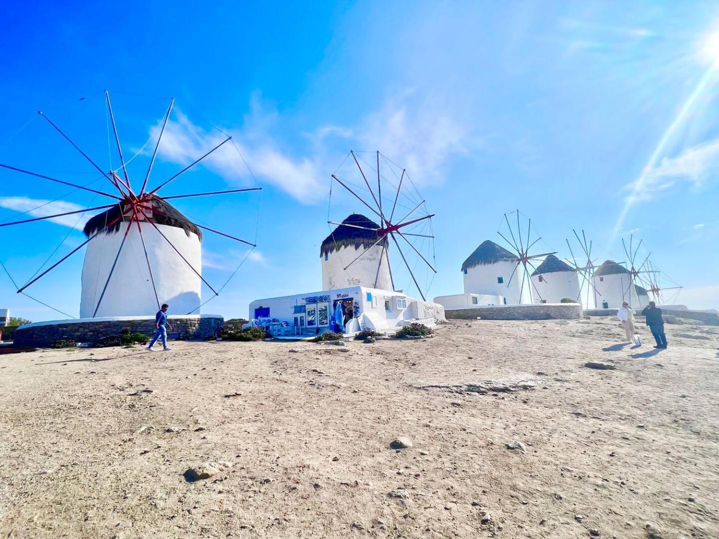 Aphrodite Suite Next To The Windmills Of Mykonos Mykonos Town Exterior photo