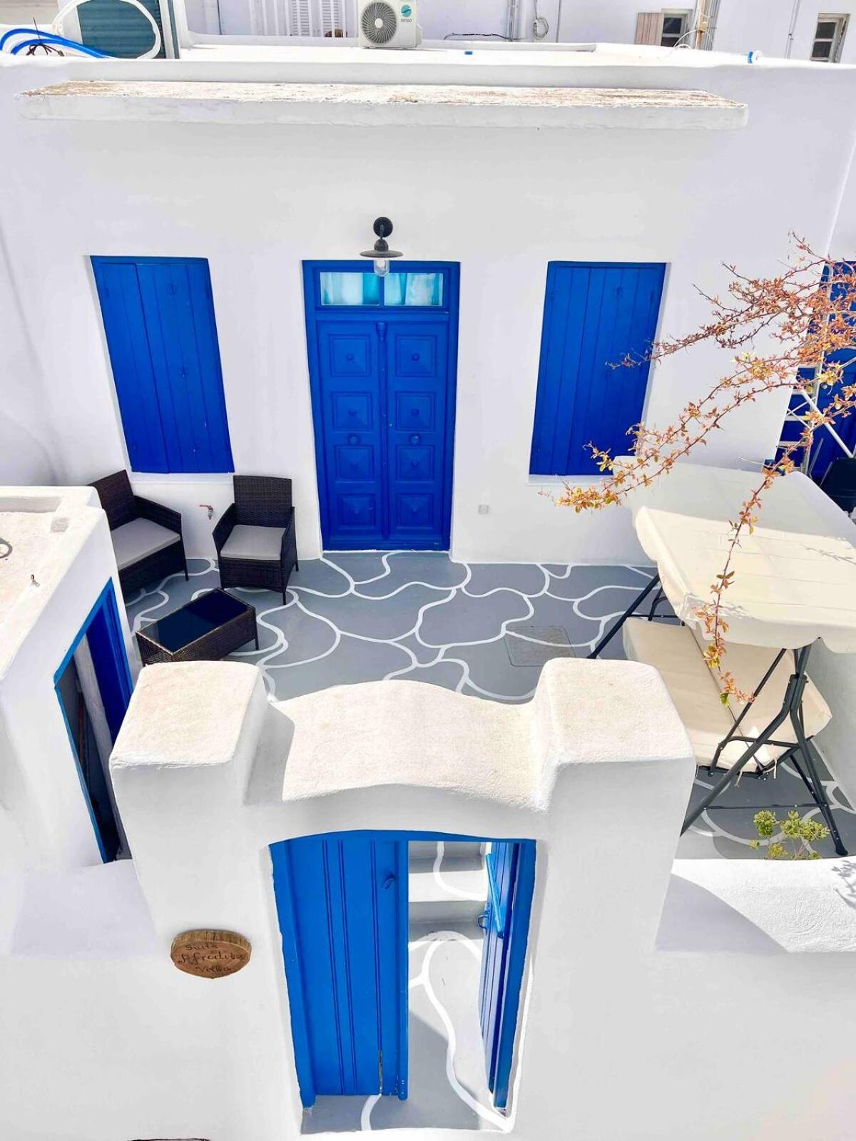 Aphrodite Suite Next To The Windmills Of Mykonos Mykonos Town Exterior photo